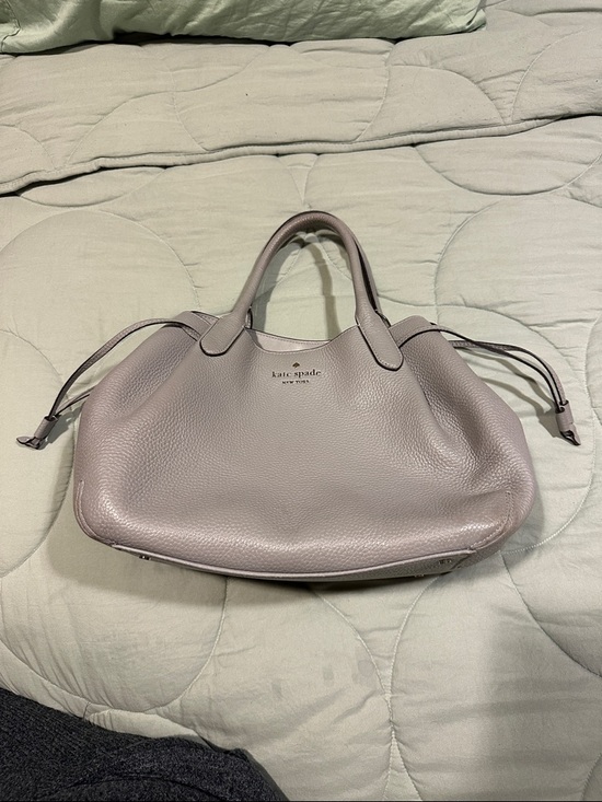 kate spade Handbags - Kate Spade Pebbled Leather Tote in Lavender Gray